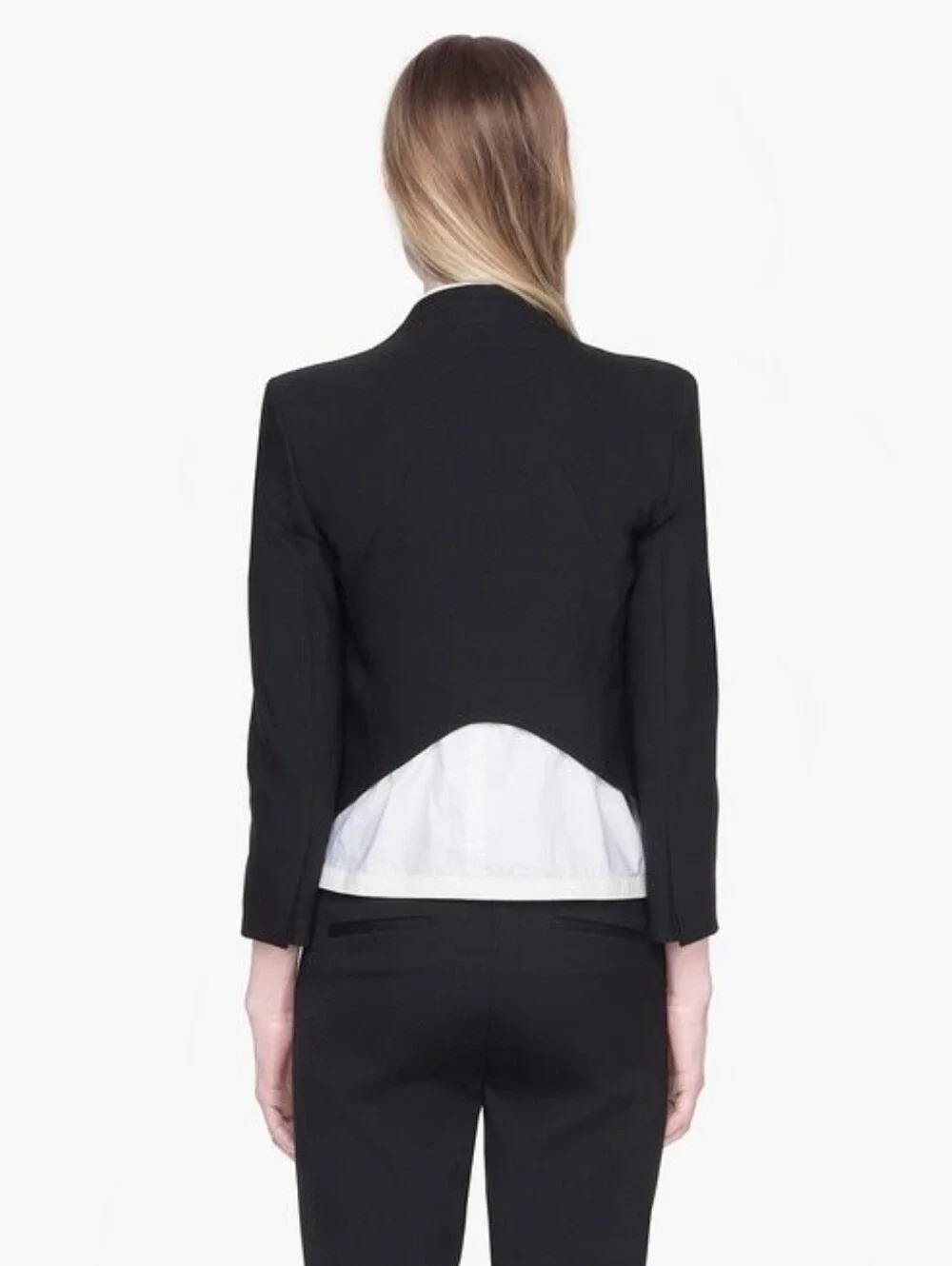 Helmut Lang Smoking Tux Blazer Black Size 6